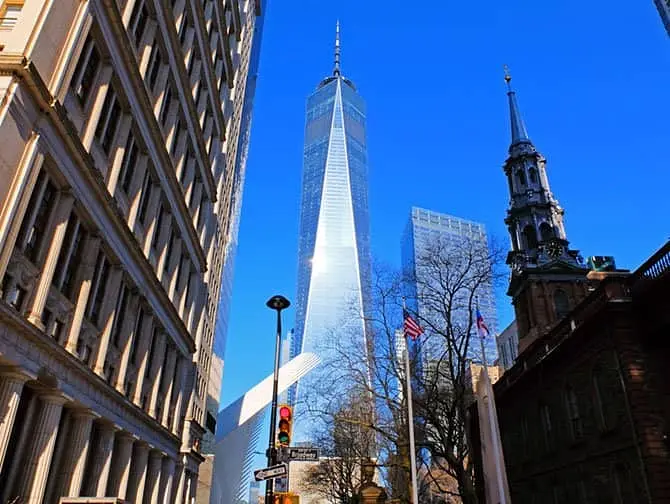 Freedom Tower / One World Trade Center - Downtown Manhattan自由塔/世界贸易中心一号楼 - 曼哈顿市区