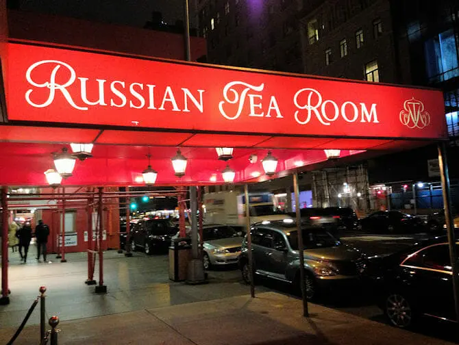 纽约Russian Tea Room