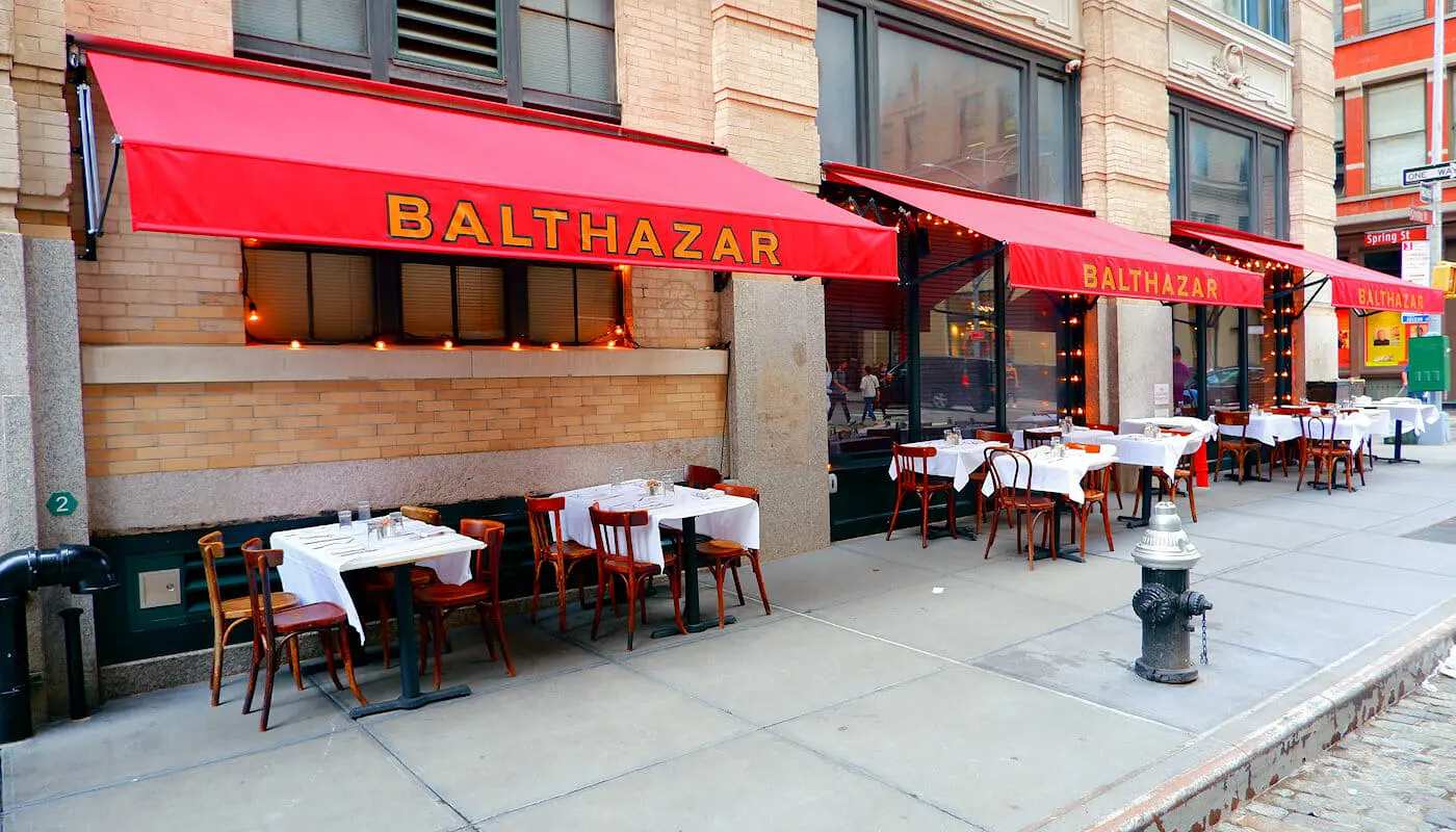 纽约的午餐 - Balthazar