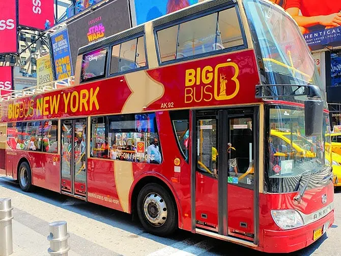 纽约随上随下观光巴士 - Big Bus