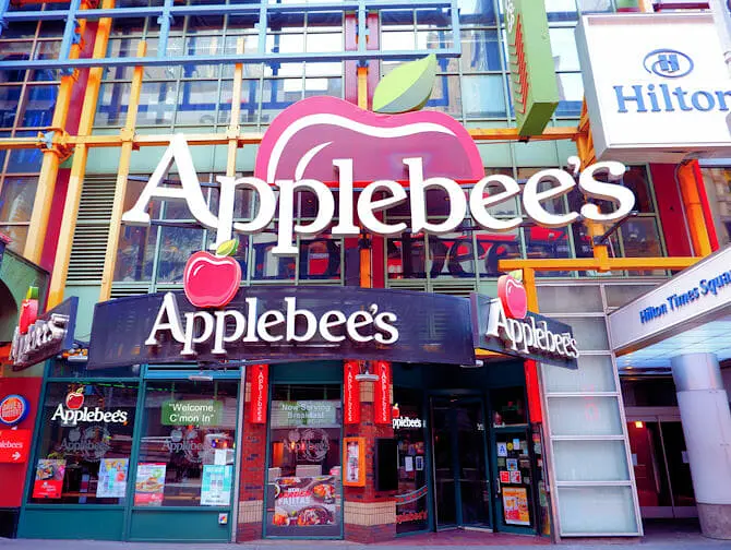 纽约适合带孩子去的餐厅 - Applebee's
