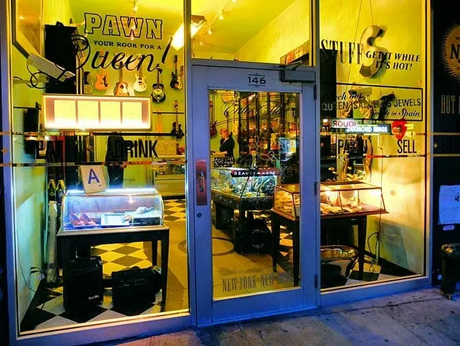 纽约的隐藏(地下)酒吧之旅 - Pawn Shop