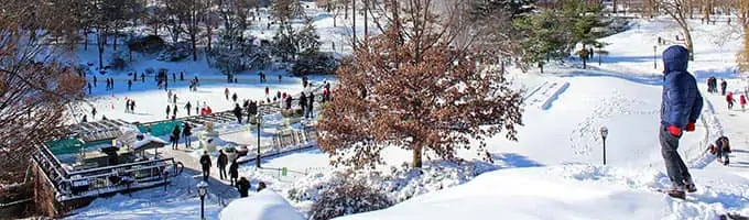 纽约市附近的滑雪胜地