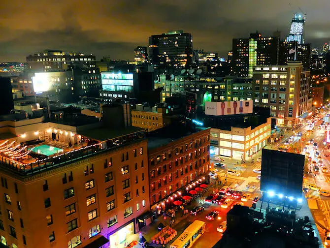 纽约米特帕金区 - Gansevoort Hotel