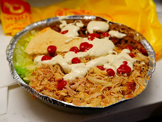 纽约街头美食 - Halal Guys