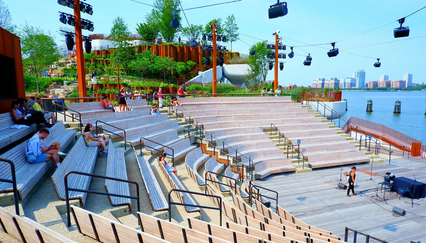 纽约Little Island - Amphitheatre