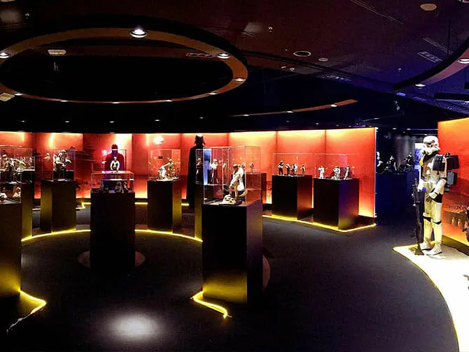 纽约星球大战展览门票 - 展厅