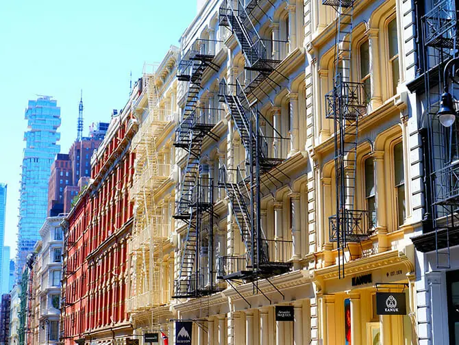 纽约步行路线 - 格林威治、SoHo、中国城和小意大利