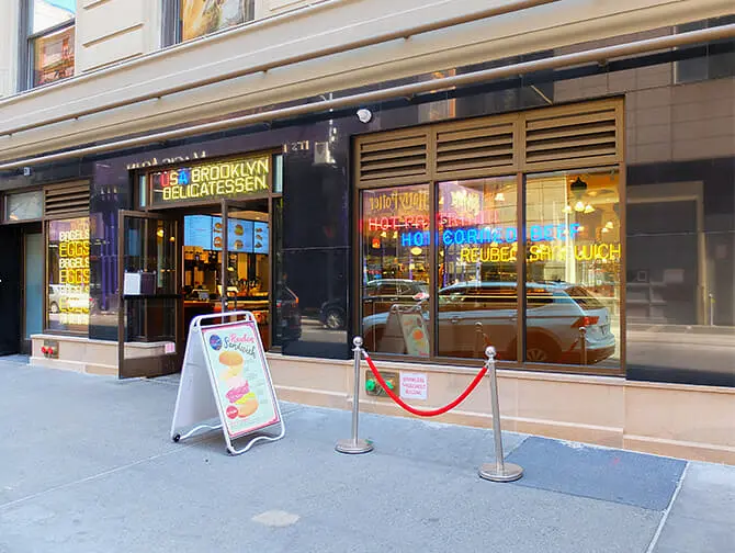 纽约的早餐 - USA Brooklyn Delicatessen 