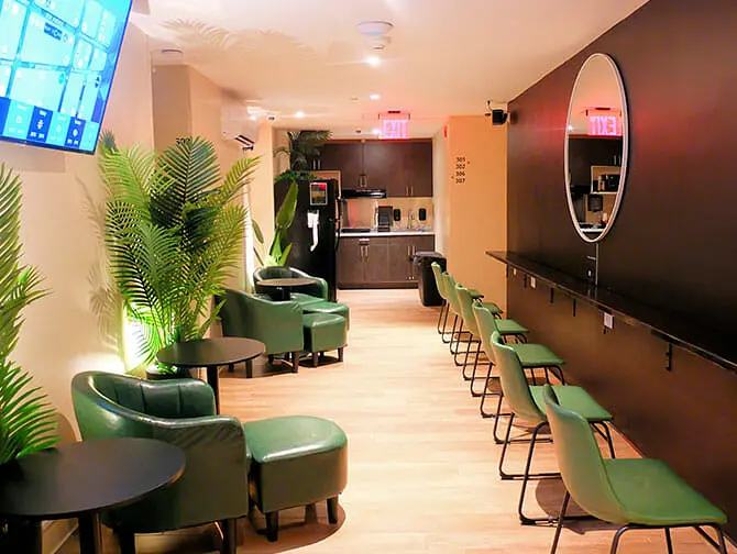 纽约的旅馆 - Nap York Central Park Sleep Station 公共区域