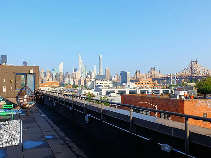 纽约的旅馆 - The Local NYC 屋顶