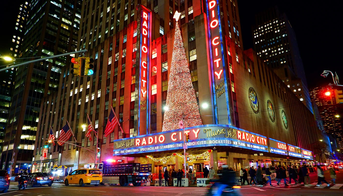 Christmas Time in New York Christmas Walking Route