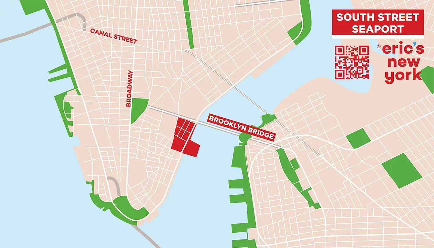 纽约南街海港 - 免费地图