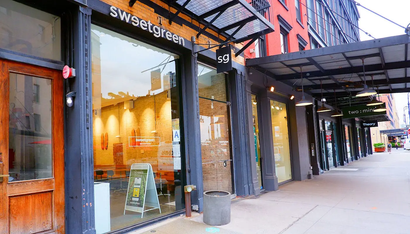 纽约素食餐厅 - sweetgreen