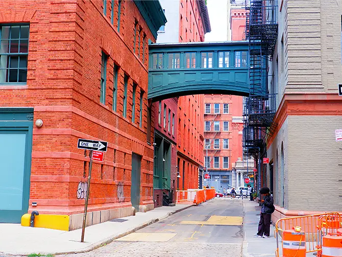 纽约步行路线 - TriBeCa 印象
