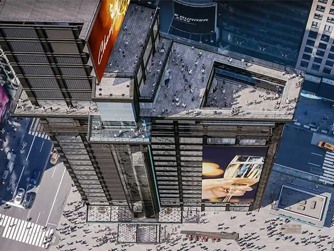 纽约时代广场 - One Time Square Skywalk