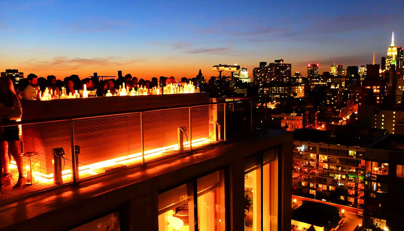 纽约最佳夜总会 - The Roof PUBLIC Hotel