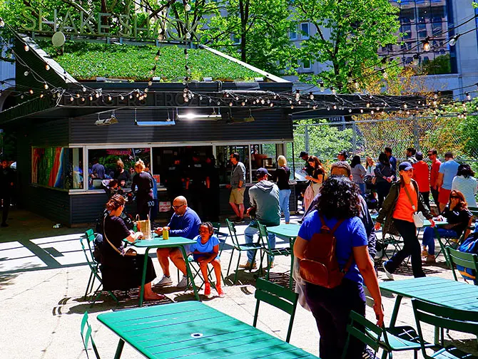 纽约的Shake Shack