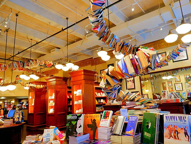 纽约的书店 - 曼哈顿中城的 The Drama Bookshop
