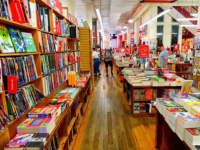 纽约的书店 - 联合广场附近的 The Strand Bookstore