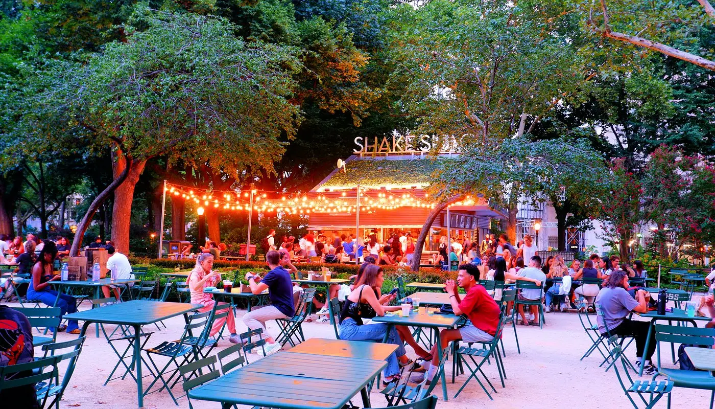 纽约麦迪逊广场公园 - Shake Shack